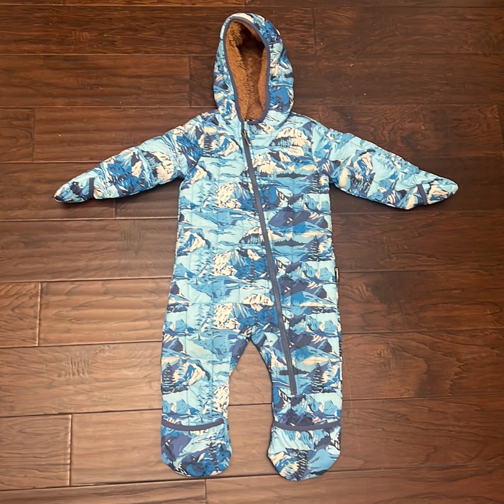 North face baby bunting